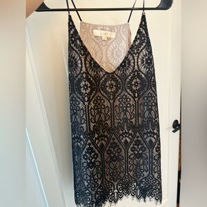 LOFT Black Lace Cami